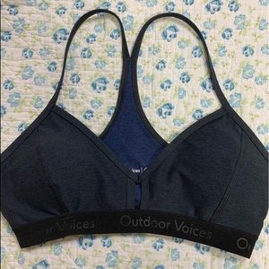 Outdoor Voices steeplechase bra